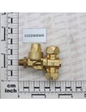 DOUBLE NOZZLE NON-DRIP 1/4\" H-