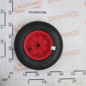 RUOTA $25X75 4.00/8 PR4 PLAS.