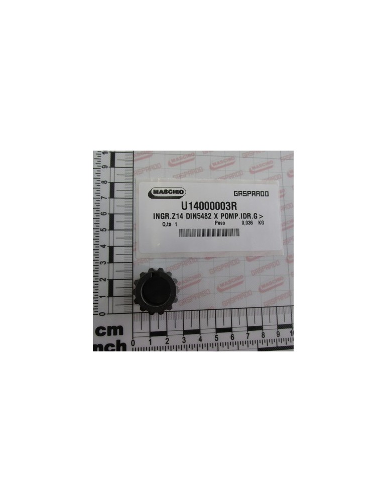 GEAR Z14 DIN5482 X POMP.IDR.GR