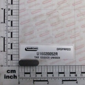 TAB 10X8X35 UNI6604