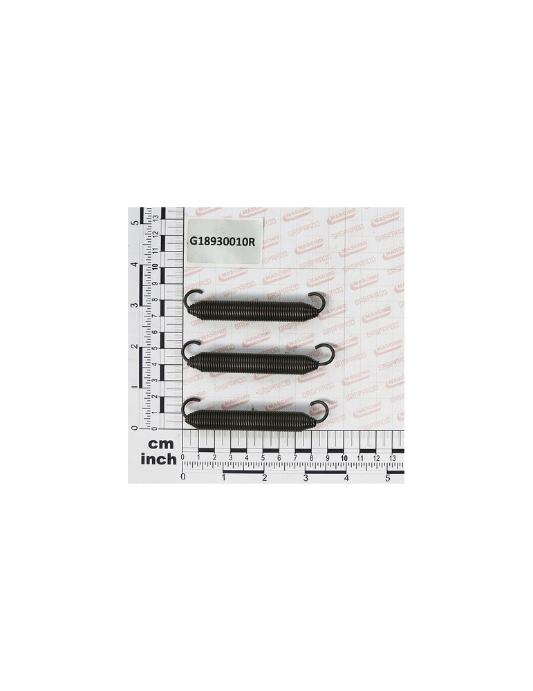 KIT OF 3 GEAR TRACT. SPRING