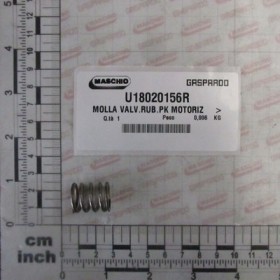 SPRING VALVE.RUB.PK MOTORIZ