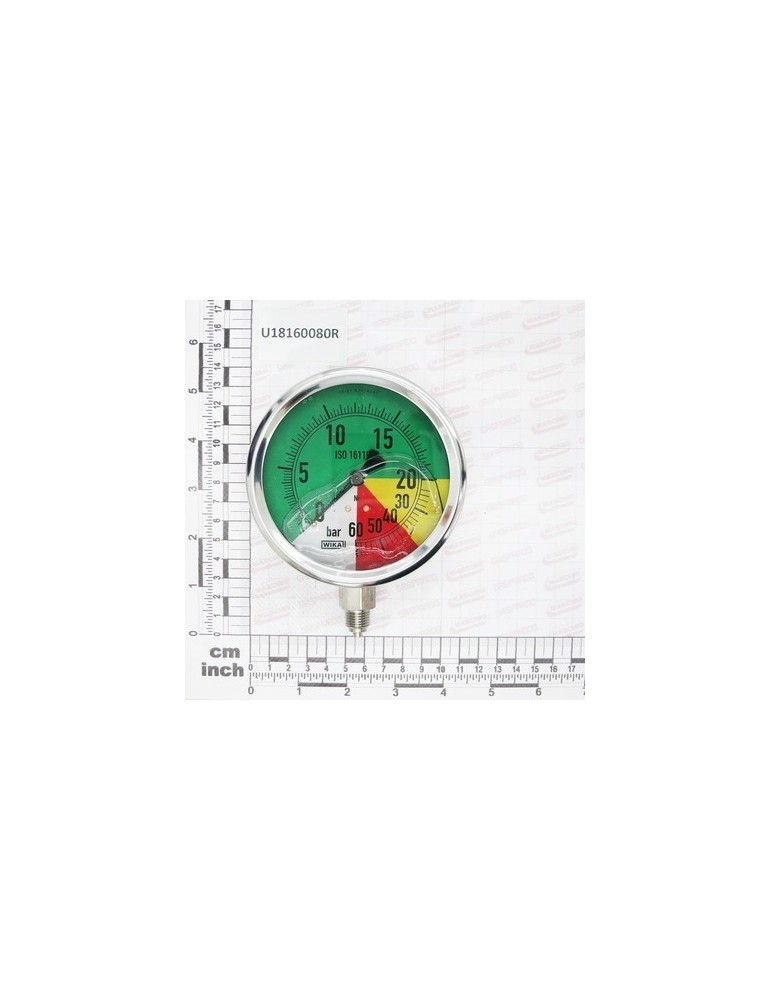 PRESSURE GAUGE D100 0.20.60