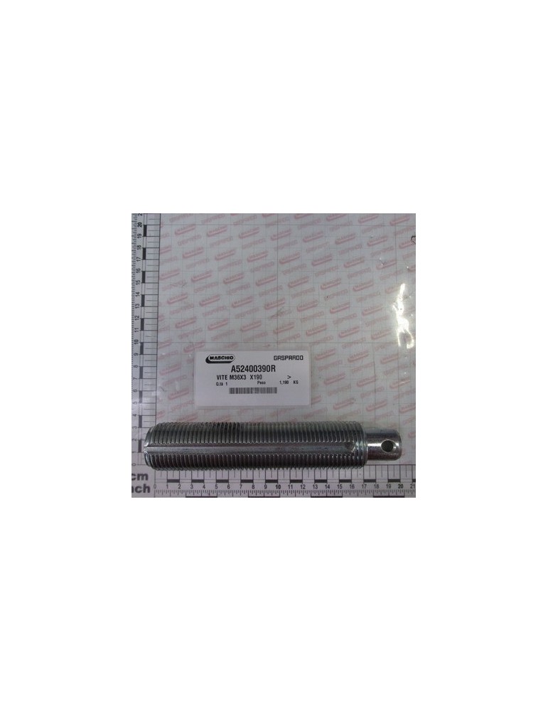 GALV.BOLT M36X3X190