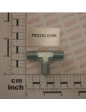 MALE T-UNION 1/4 ZN
