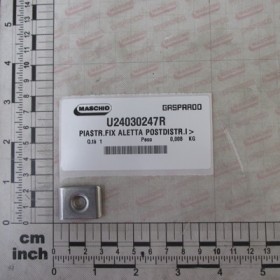 FIX PLATE FIN POSTDISTR.IN