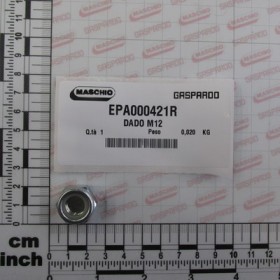 M12 FIBER NUT