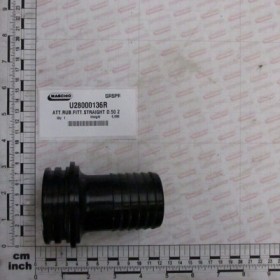 ATT.RUB.FITT.STRAIGHT D.50 2\"1
