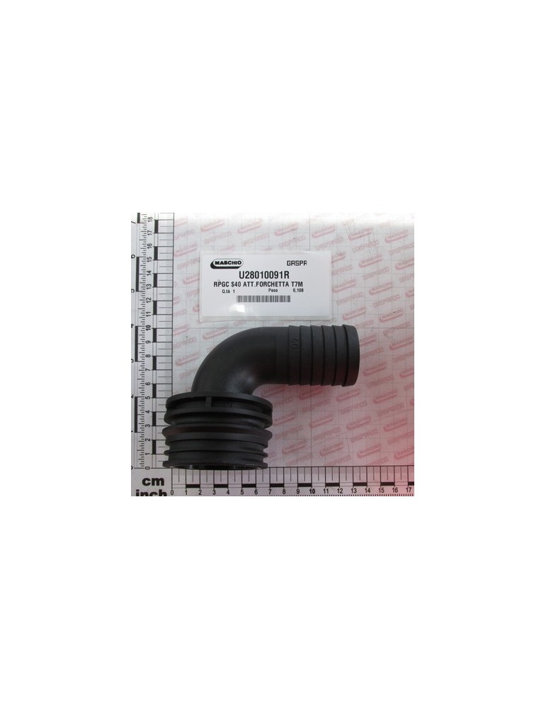 HOSE FITT. $40 FORK ATT. T7M