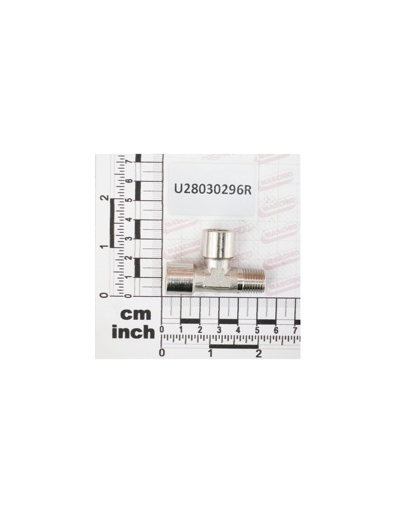RAC.A T 1/4\" M-F-F OTT.NIKELA