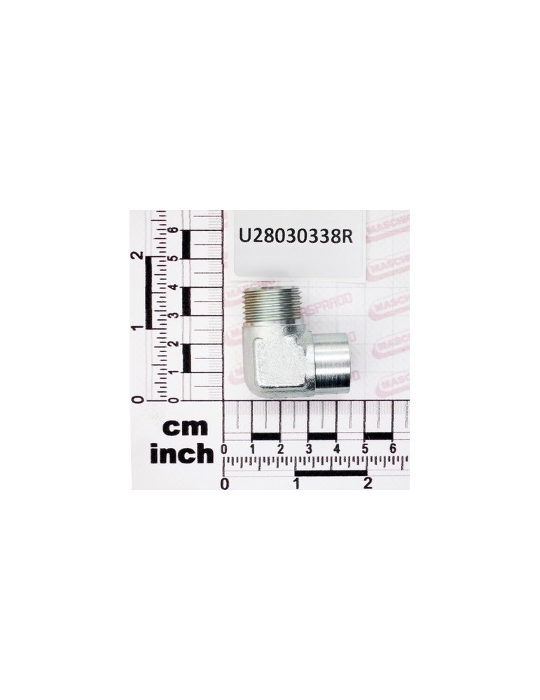 JOINT 90Â° 3/8\"F 1/2\"M D14