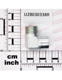 JOINT 90Â° 3/8\"F 1/2\"M D14
