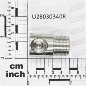 ELBOW FITT. M24X1,5 F3/8\"G L45