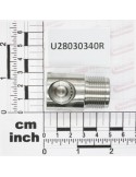 ELBOW FITT. M24X1,5 F3/8\"G L45