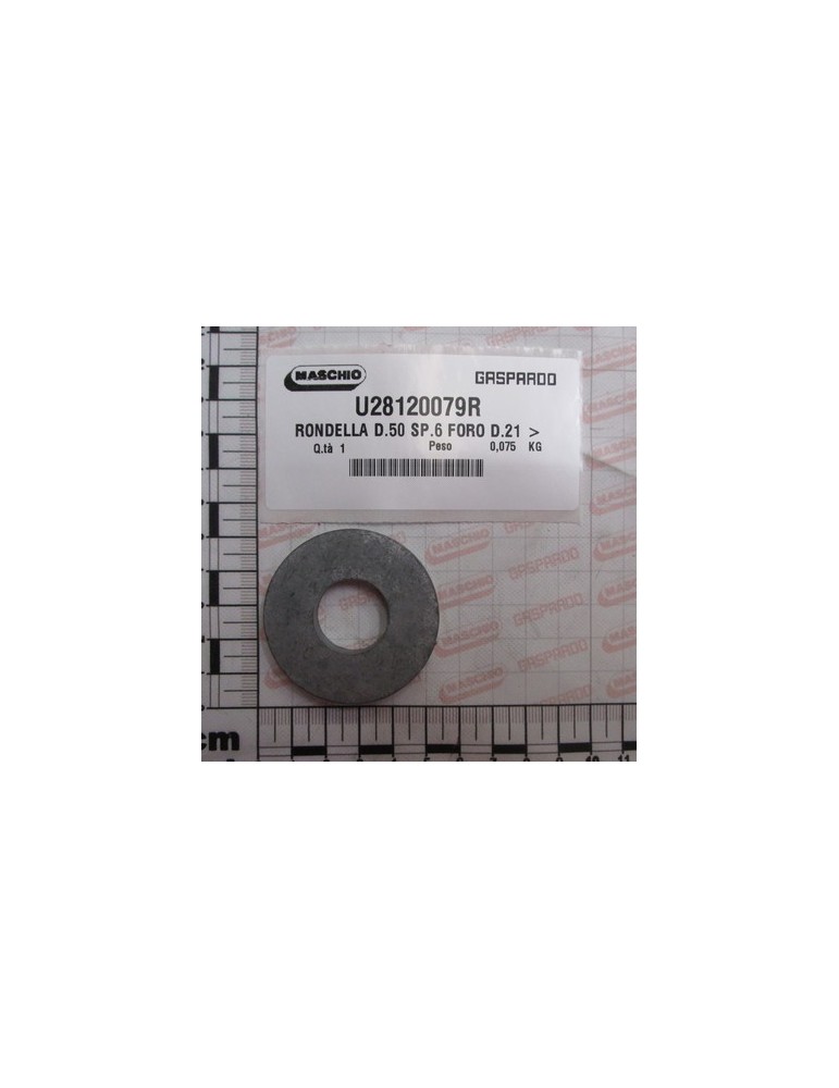 WASHER D.50 SP.6 HOLE D.21