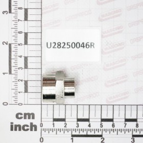REDUC F-F 1/2-1/4 BRASS NICKEL