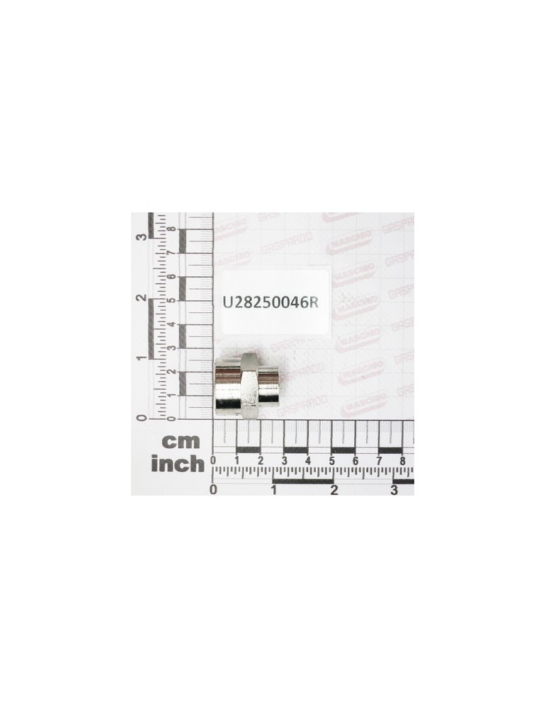 REDUC F-F 1/2-1/4 BRASS NICKEL