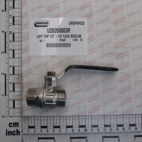 LEFT TAP 1/2\"-1/2\"LEVA GEOLINE