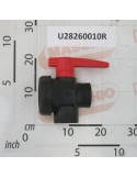 TAP 3WAY G2\"F-F-F CONTINU.FLOW