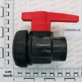 COCK G1\"1/4 F-F LONG SHIFT