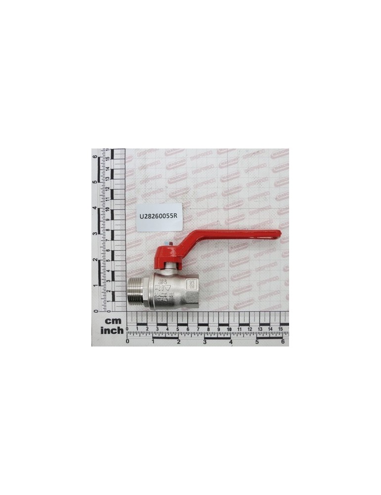 SPHERICAL COCK 3/4\" M-F LAT.LI