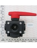 VALVE SP 5 WAYS 1\"F INOX