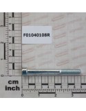 SCREW M8X1,25X80