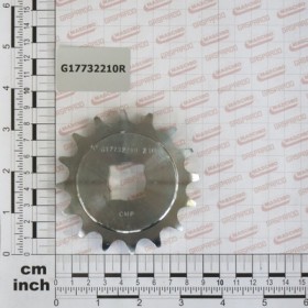 PINION Z16 5/8-3/8 SQ.20,4 GAL