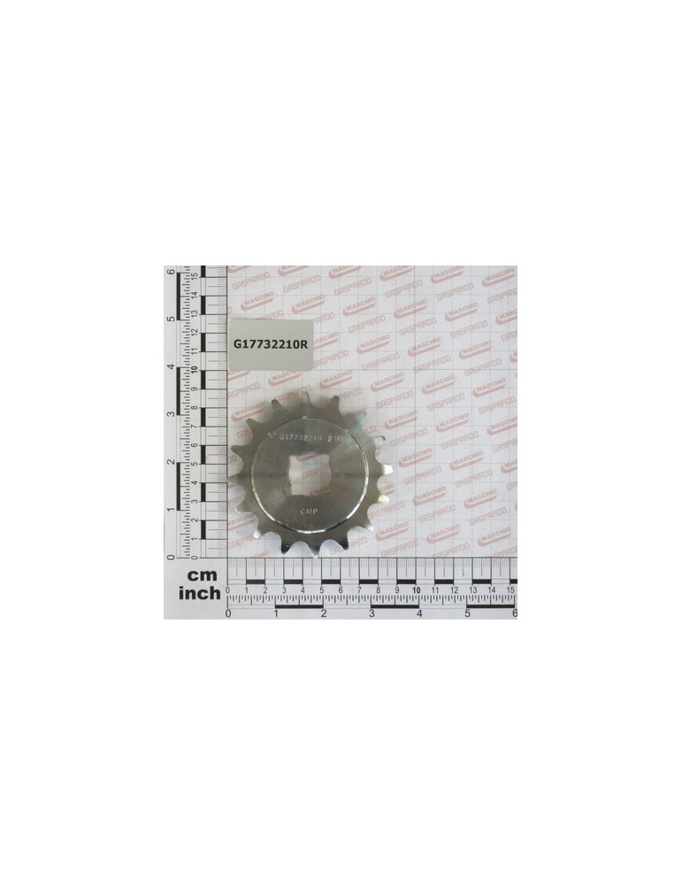 PINION Z16 5/8-3/8 SQ.20,4 GAL