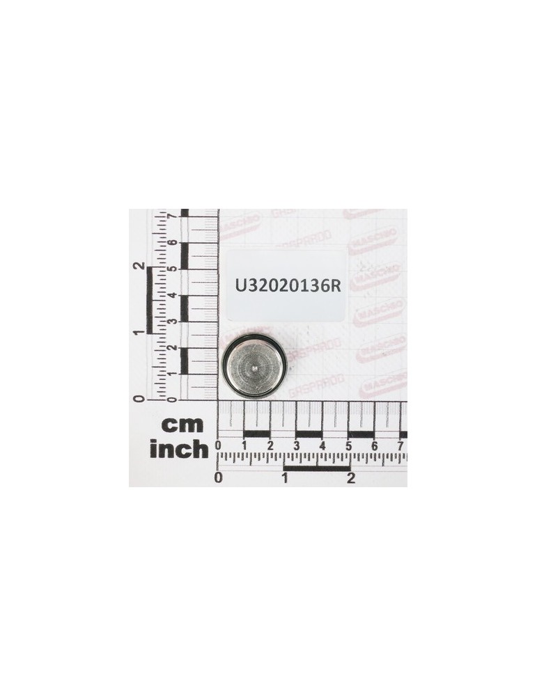 CAP 1/2\"M TEI NICKEL-PLAT.BRAS