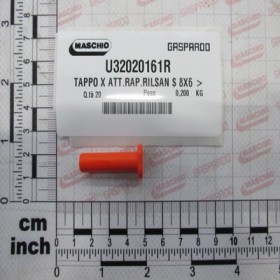 CAP QUICK CONNECT.RILSAN  $8X6