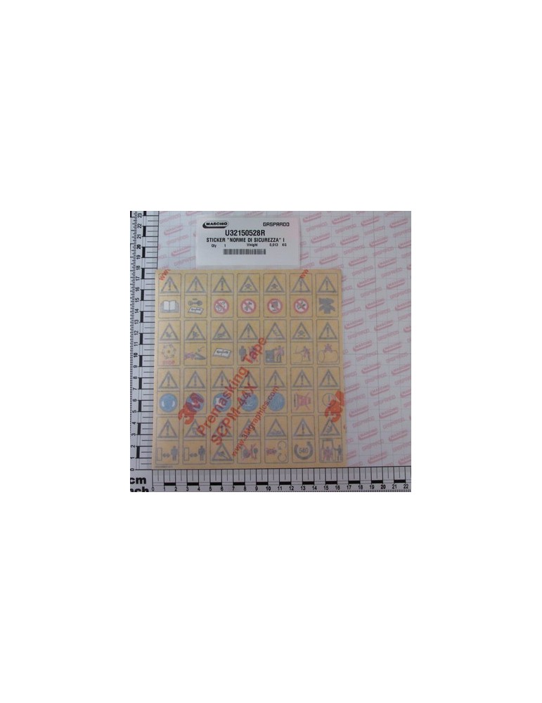 STICKER \"NORME DI SICUREZZA\" I