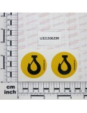 STICKER HOOK DIAMETER 40 X P