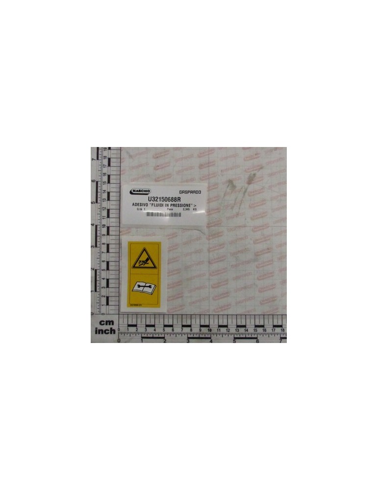 \"FLUID UNDER PRESSURE\" STICKER