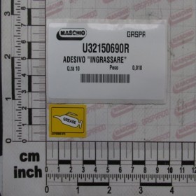 STICKER \"INGRASSARE\"