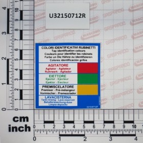 STICKER TAP COLOR UNIGREEN