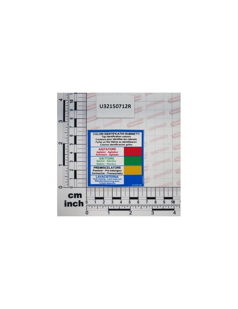 STICKER TAP COLOR UNIGREEN