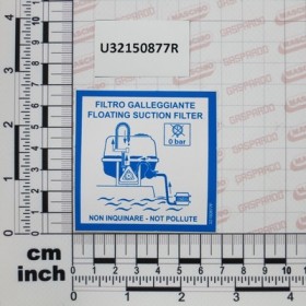 STICKER \"FILTRO GALLEGGIANTE\"