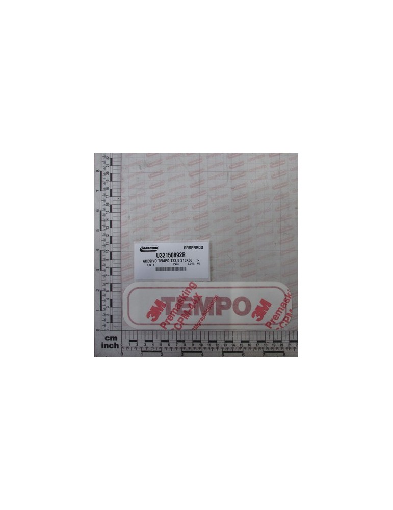 STICKER TEMPO T22,5 210X60