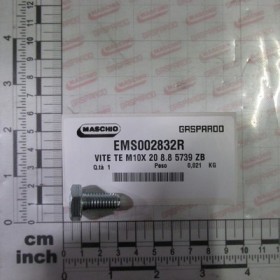 SCREW TE M10X 20 8.8 5739 ZB