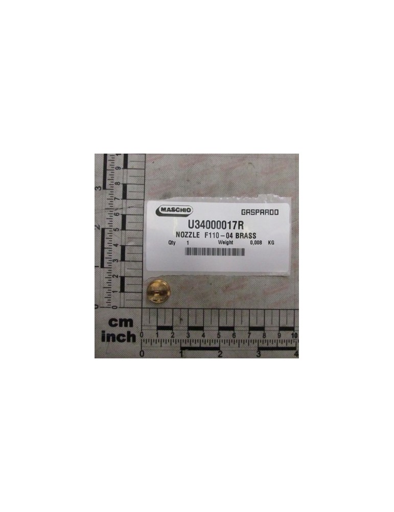 NOZZLE  F110-04 BRASS