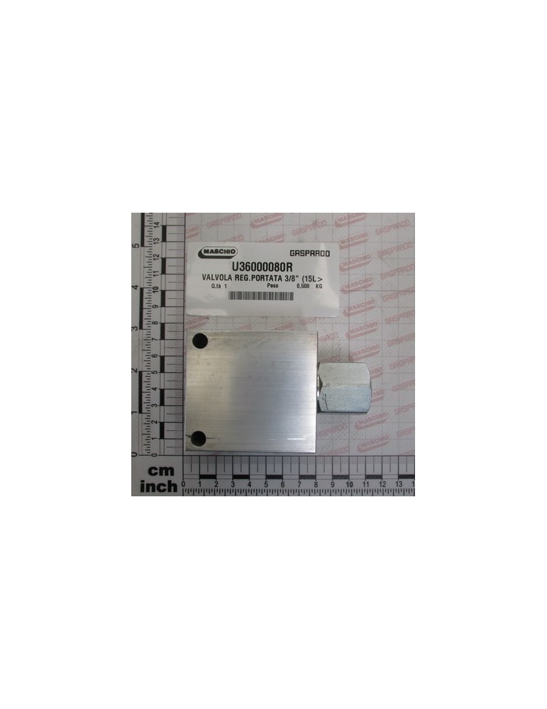 REG. VALVE0 3/8\" (15LT)