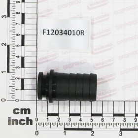 STRAIGHT HOSE-FITT. FLY-NUT G1