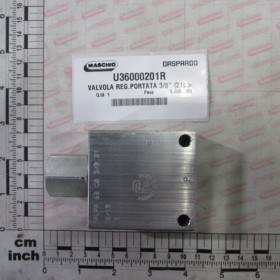 VALVE REG.FLOW 3/8\"