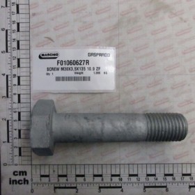 SCREW M30X3,5X135