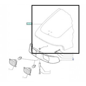 New Holland Grila 87547780