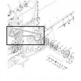 New Holland Curea 87628477 86627796