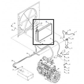 New Holland Condensator 87657038