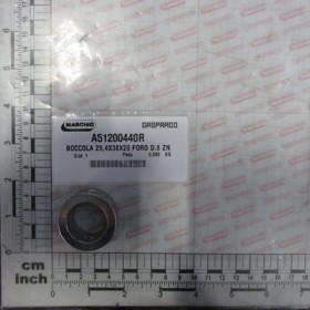 BUSHING 25,4X38X20 HOLE D.8