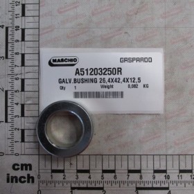 GALV.BUSHING 26,4X42,4X12,5